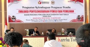 Rektor UKI Toraja Sampaikan Pokok Pikiran Sebagai Bahan Evaluasi Penyelenggaraan Pemilu yang Berkualitas