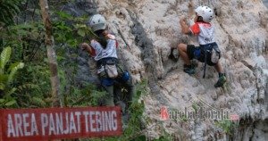 Dorong Wisata Minat Khusus, FPTI Tana Toraja Gelar Climbing Party 3, 70 Peserta Jajal Tebing Sarira