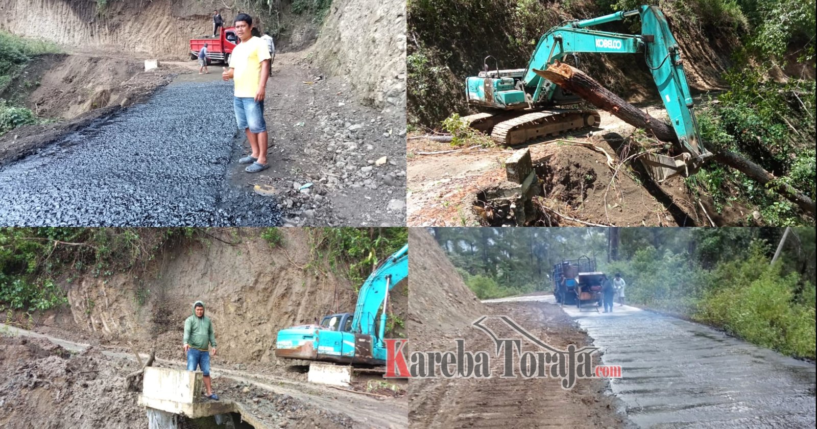 Peningkatan Jalan Objek Wisata Tebing Romantis, Sinergi Ketua Komisi 3 DPRD, BPBD dan PUTR Tana Toraja