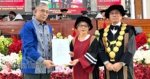 UKI Toraja Kukuhkan Guru Besar Keempat, Prof. Dr. Dra. Dina Gasong M.Pd