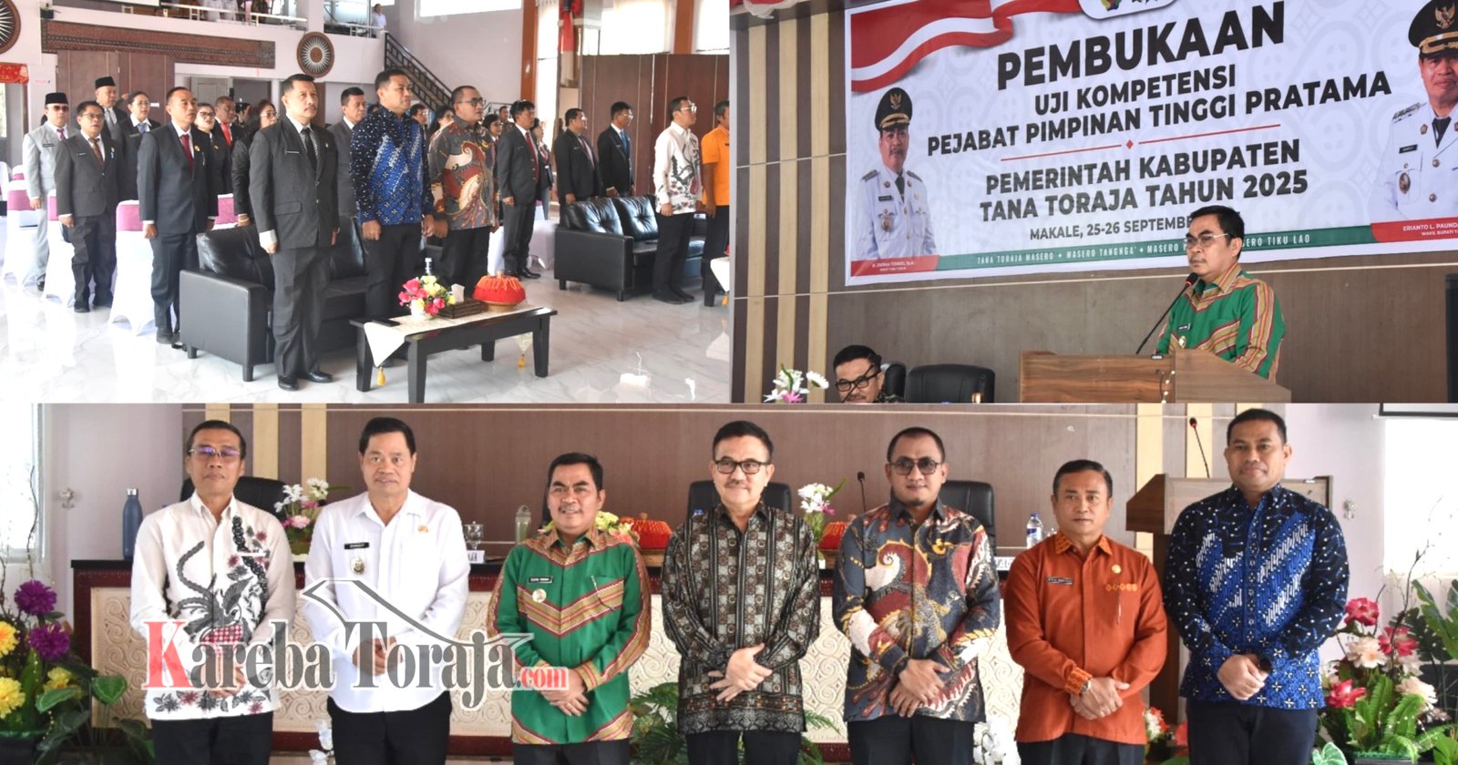 19 Pejabat Eselon II Ikuti Job Fit Pimpinan Tinggi Pratama Tana Toraja