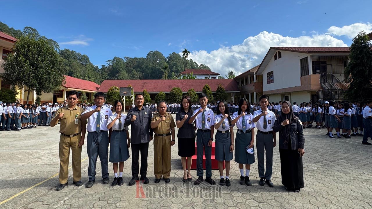 Ketua Bawaslu Toraja Utara Serukan Pemilos Jujur, Adil, dan Berintegritas di SMAN 3 Toraja Utara