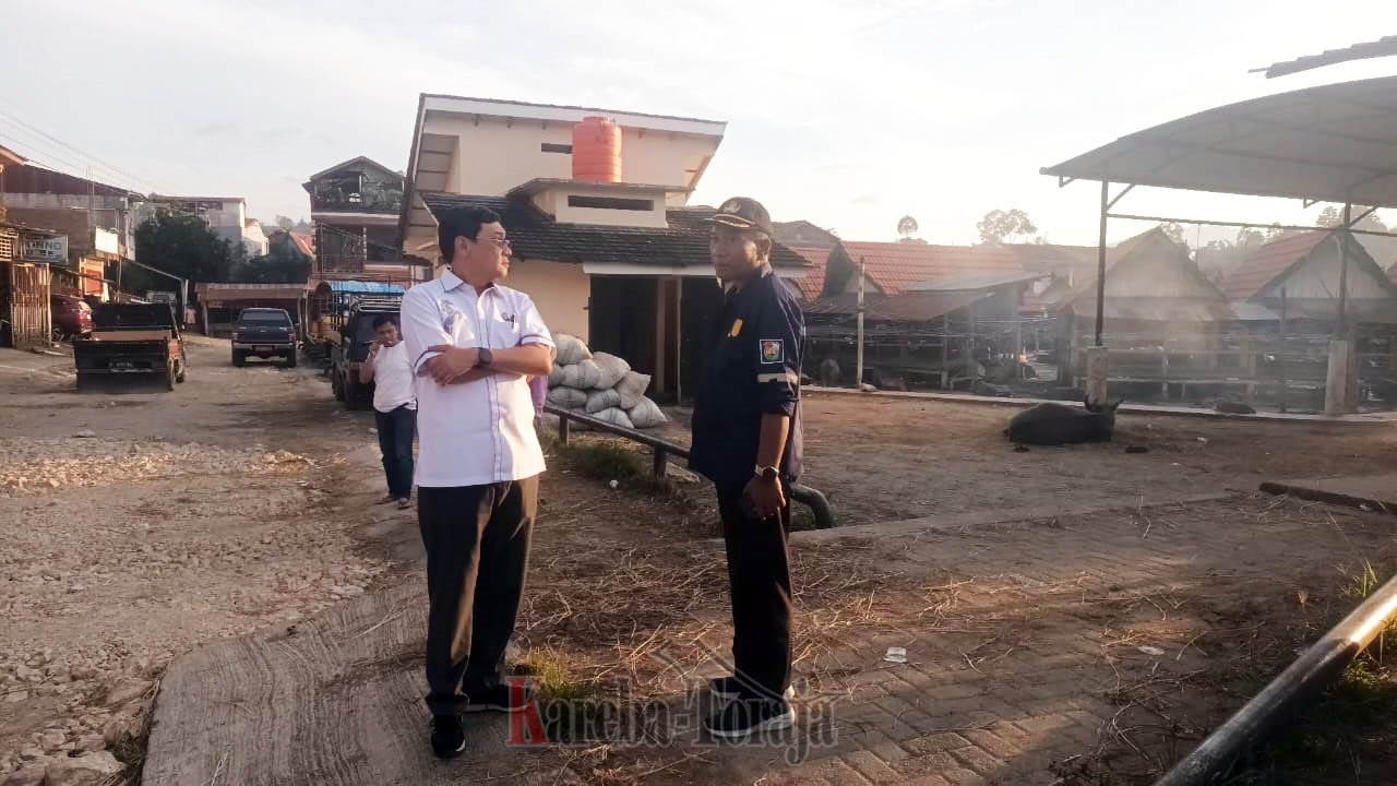 Pasar Hewan Bolu Akan Ditata, Jalan Diaspal dan Drainase Dibenahi