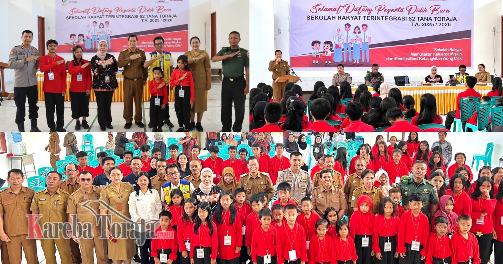 Sekolah Rakyat di Tana Toraja Resmi Dibuka, Diikuti 75 Siswa Jenjang SD dan SMA