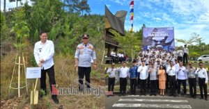 Puncak Peringatan Hari Perhubungan Nasional, Pemda Tana Toraja Gelar Upacara dan Tanam Pohon