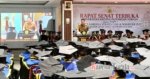 Hadiri Wisuda UKI Toraja, Wabup Erianto Ajak Lulusan Jangan Masa Bodoh Tapi Ikut Ambil Bagian Dalam Pembangunan