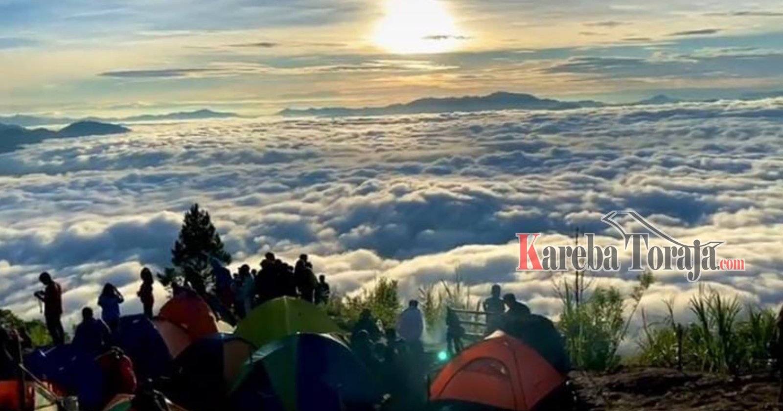 Mengenal Wisata Tulaklangi, Spot Camping 3 Susun dengan Panorama Sunrise dan Lautan Awan