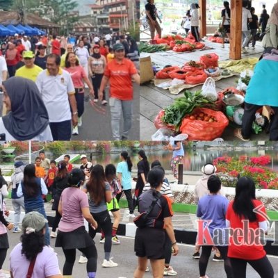 Car Free Day di Plaza Kolam Makale Disambut Antusias Warga