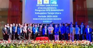 Pengurus Badan Musyawarah Antar Gereja ( BAMAG) Nasional Toraja Utara Resmi Dilantik