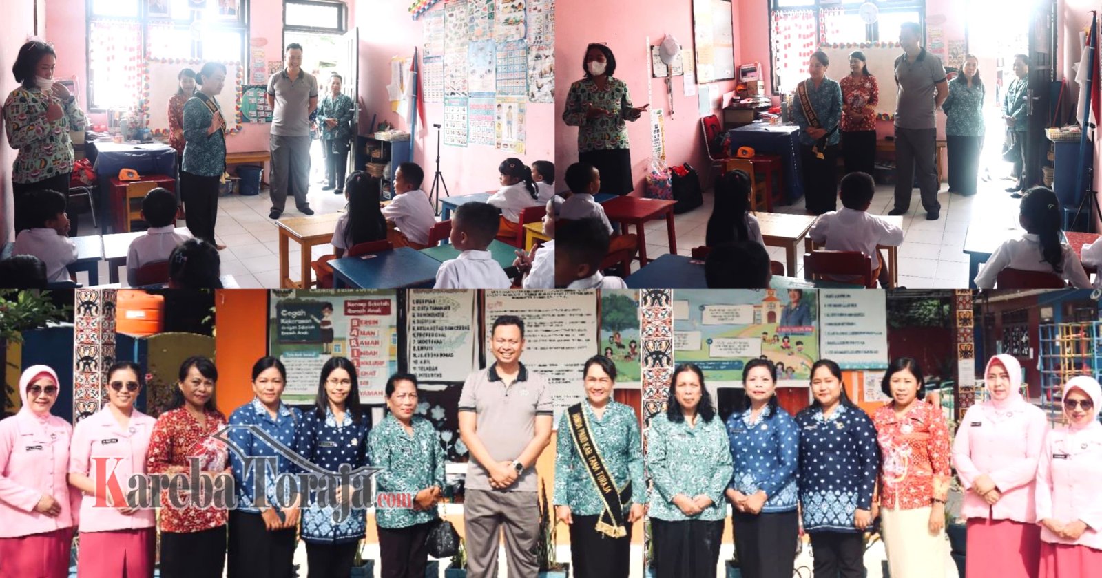 Kunjungi TK Kemala Bhayangkari Tana Toraja, Bunda PAUD Harap Jadi Role Model Pendidikan Karakter