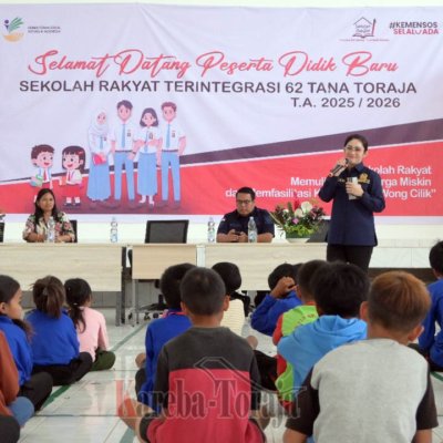 Anggota DPR RI, Eva Stevany Rataba Kunjungi Sekolah Rakyat Terintegrasi 62 di Tana Toraja