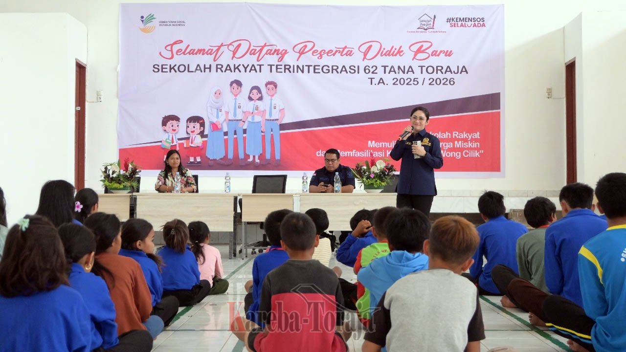 Anggota DPR RI, Eva Stevany Rataba Kunjungi Sekolah Rakyat Terintegrasi 62 di Tana Toraja