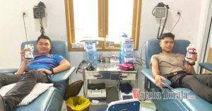 Sambut HUT Ke-74 Humas Polri, Polres Tana Toraja Gelar Donor Darah