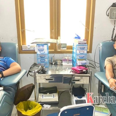 Sambut HUT Ke-74 Humas Polri, Polres Tana Toraja Gelar Donor Darah