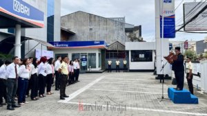 BRI Branch Office Rantepao Gelar Upacara Peringatan Hari Pahlawan