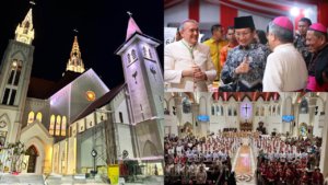Dedikasi Gereja Katedral Makassar, Dipimpin Dubes Vatikan, Dihadiri Menteri Agama RI