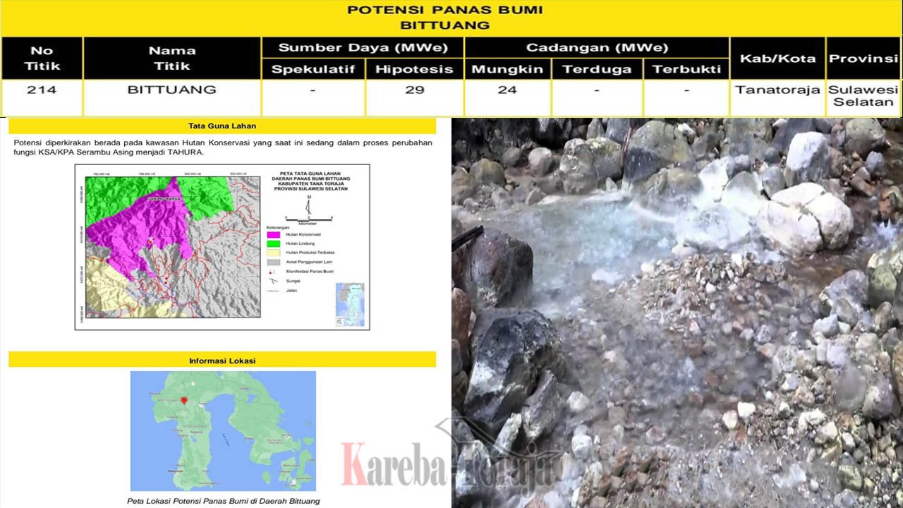 AMT3 Tolak Rencana Eksplorasi Panas Bumi di Bittuang, Tana Toraja