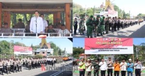 Tanggap Darurat Bencana Hidrometeorologi, Polres Tana Toraja Gelar Apel Siaga