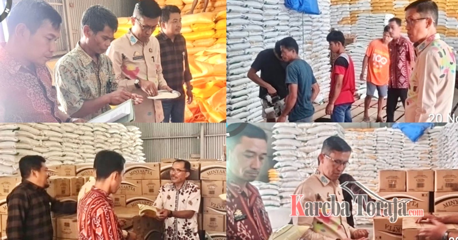 Pemda Tana Toraja Pastikan Kualitas Bantuan Pangan Periode Oktober – November
