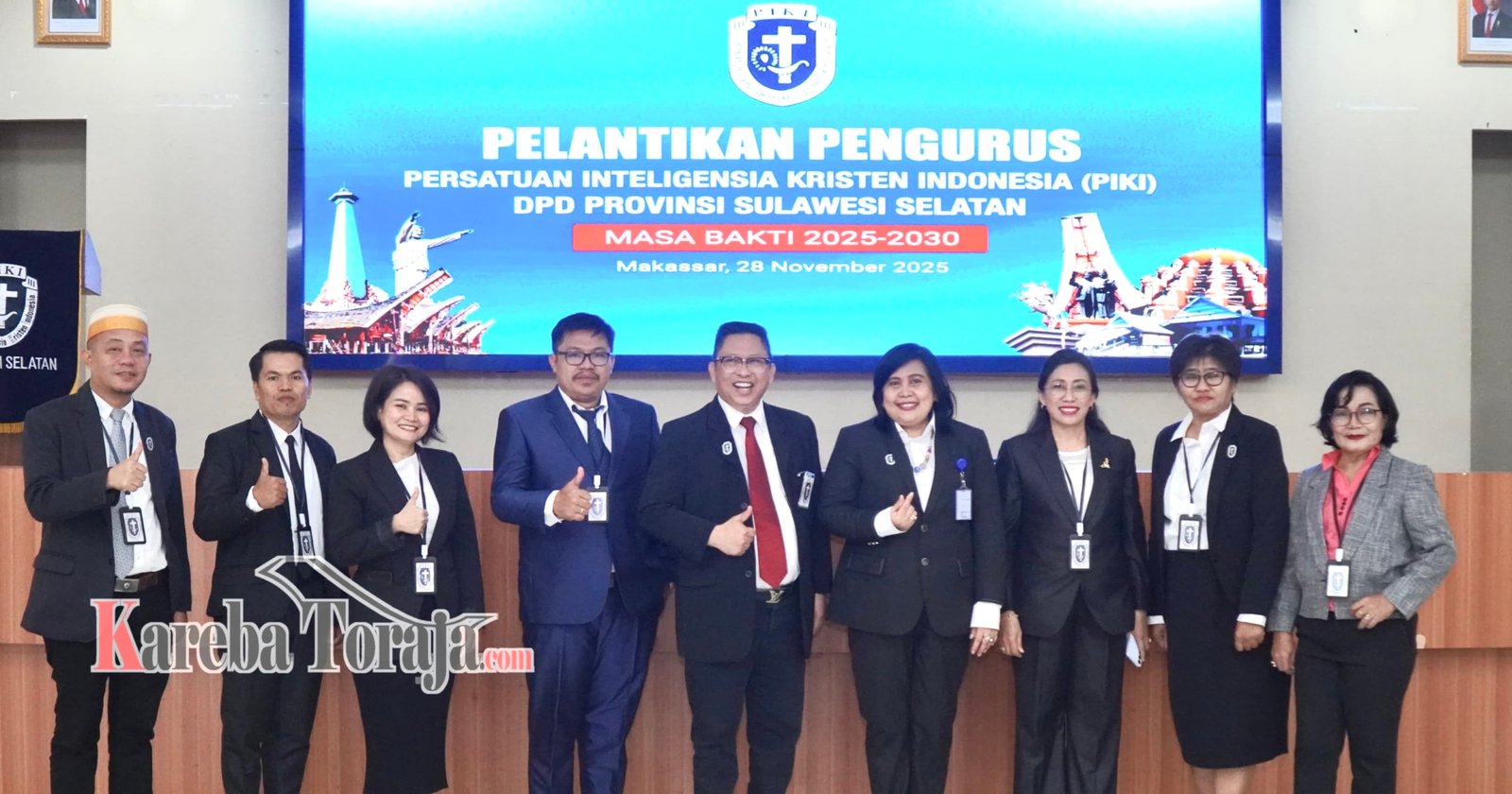 DPD PIKI Sulsel Periode 2025-2030 Resmi Dilantik, Dirangkaikan Seminar Kebangsaan