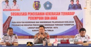 Kapolres Tana Toraja: Kekerasan Terhadap Perempuan dan Anak Melukai Nilai – Nilai Kemanusiaan