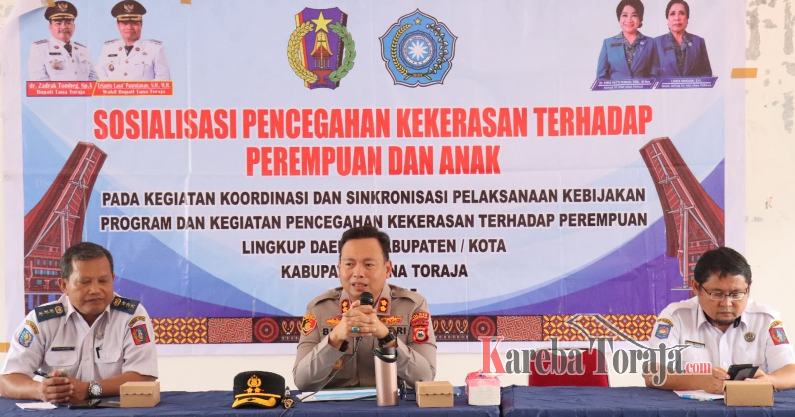 Kapolres Tana Toraja: Kekerasan Terhadap Perempuan dan Anak Melukai Nilai – Nilai Kemanusiaan