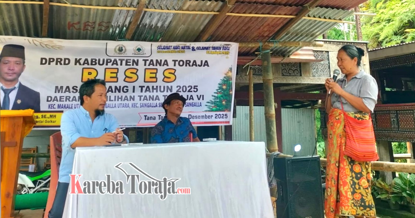 Rese Legislator Golkar Randan Sampetoding, Warga Minta Jembatan Tete Sura’ Dituntaskan