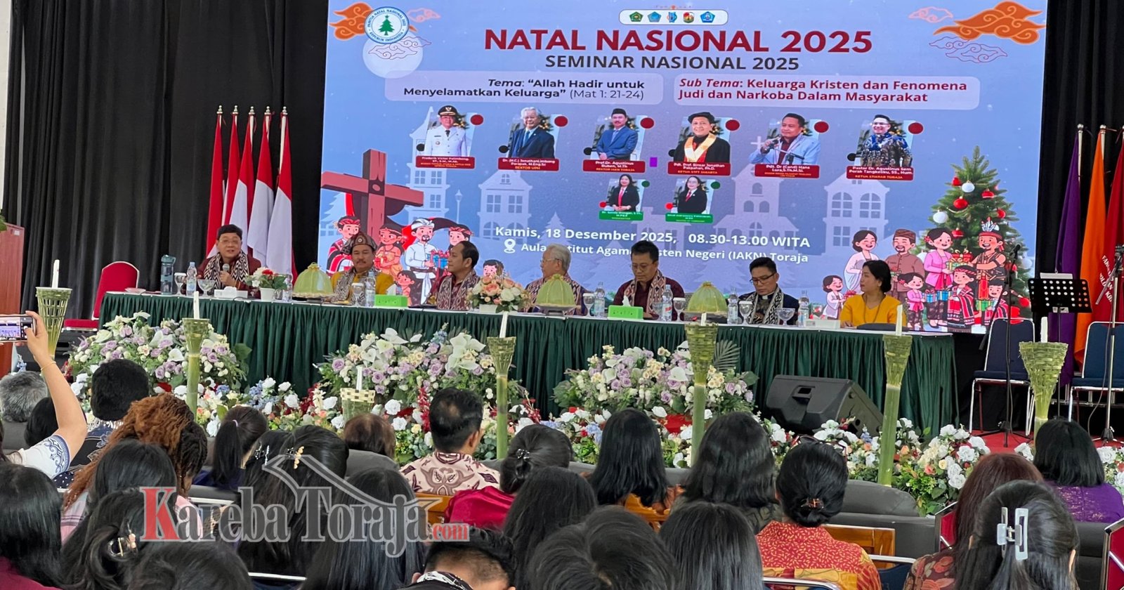 Panitia Natal Nasional 2025 Gelar Seminar Bertema Keluarga di 9 Kota di Indonesia, Salah Satunya Tana Toraja