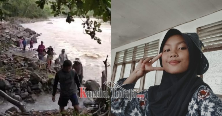 Breaking News: Seorang Remaja Dilaporkan Terseret Arus Sungai Sa’dan di Lembang Rano