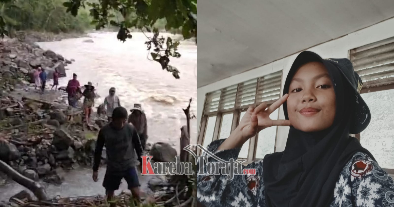 Breaking News: Seorang Remaja Dilaporkan Terseret Arus Sungai Sa’dan di Lembang Rano