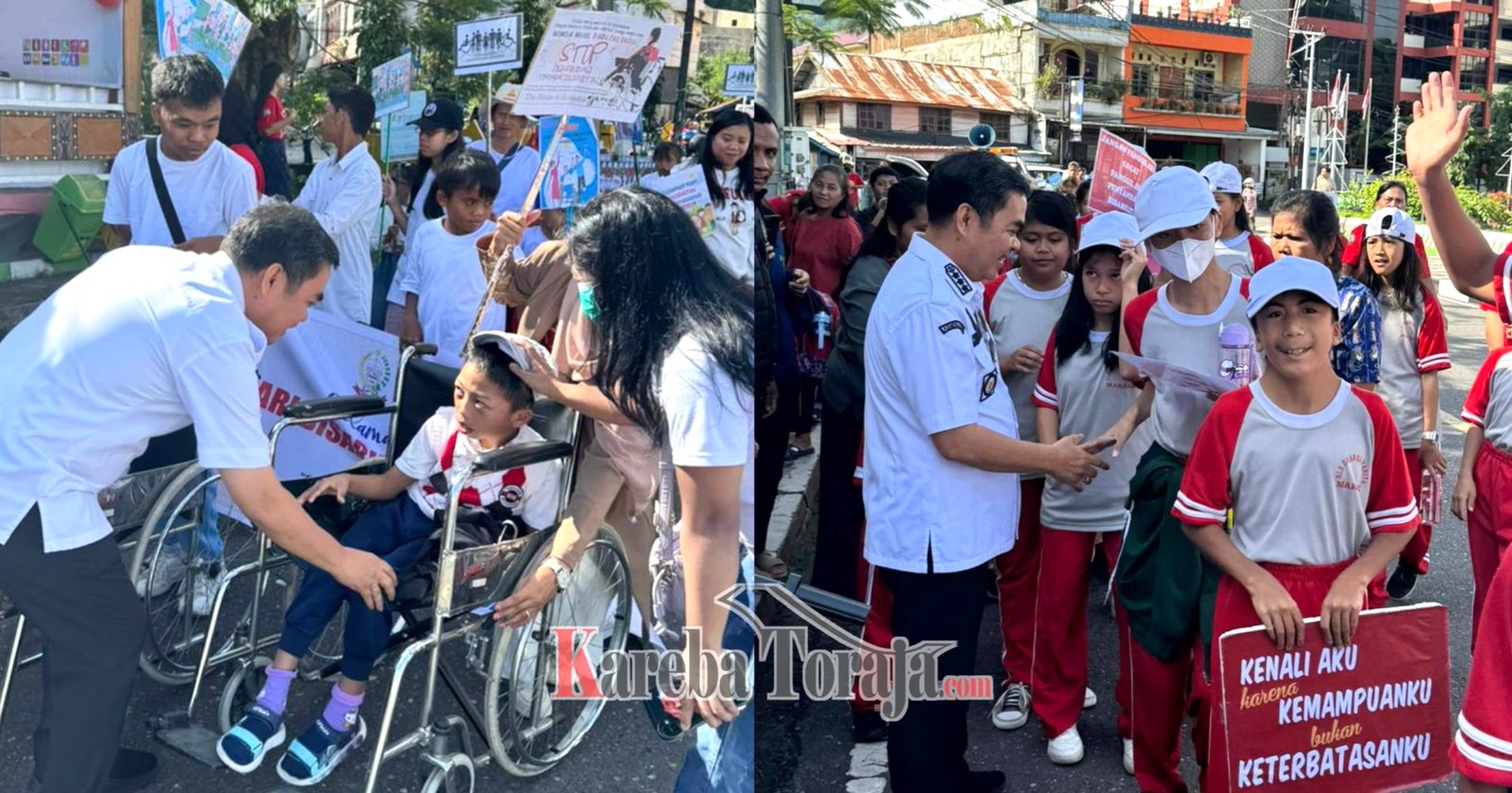 Peringatan Hari Disabilitas Internasional di Tana Toraja Dimeriahkan Pawai dan Pentas Seni Siswa Sekolah Luar Biasa