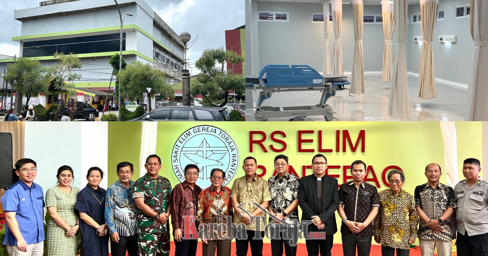 RS Elim Rantepao Resmikan Gedung Baru Berlantai 4, Tersedia Ruang IGD Kapasitas 35 Tempat Tidur