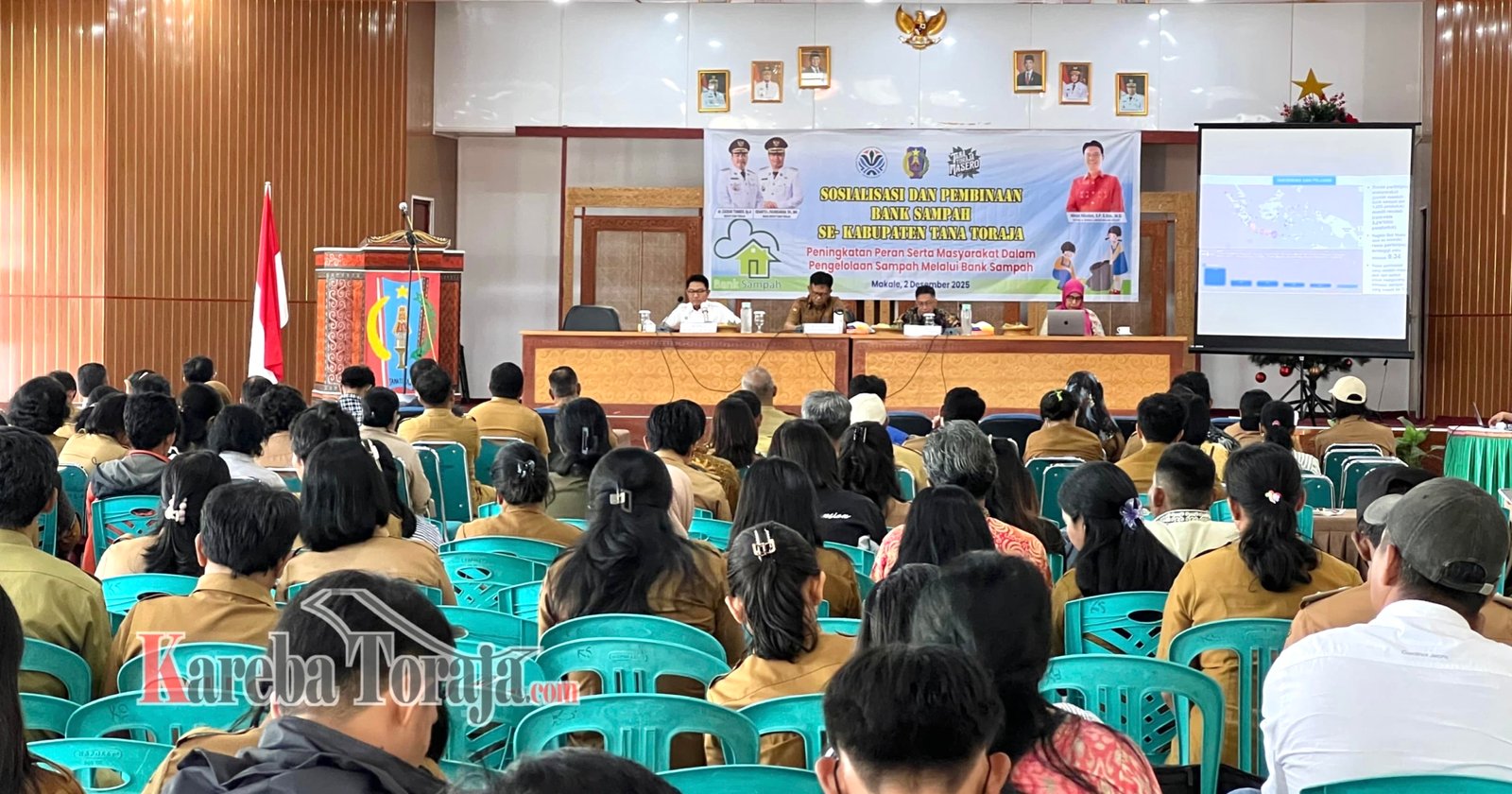 Dinas Lingkungan Hidup Tana Toraja Ajak Masyarakat Kelola Sampah Lewat Bank Sampah