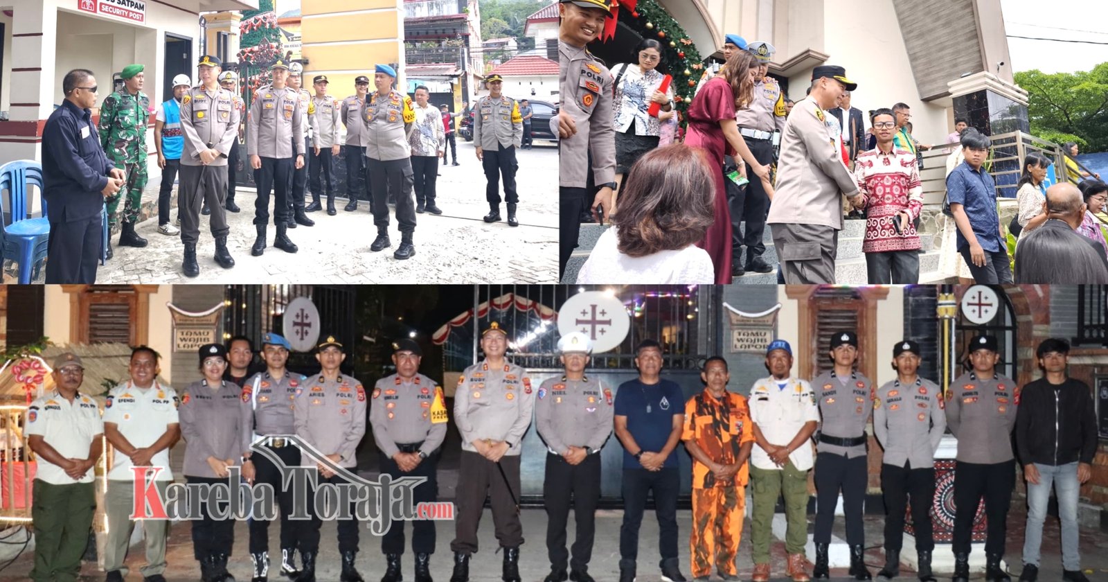 Perayaan Natal 2025 di Tana Toraja Berlangsung dalam Suasana Aman, Tenang dan Khidmat