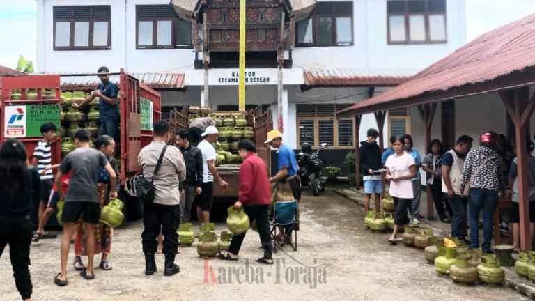 Gas Elpiji 3 Kilogram Langka dan Mahal, Pemkab Toraja Utara Gelar Operasi Pasar