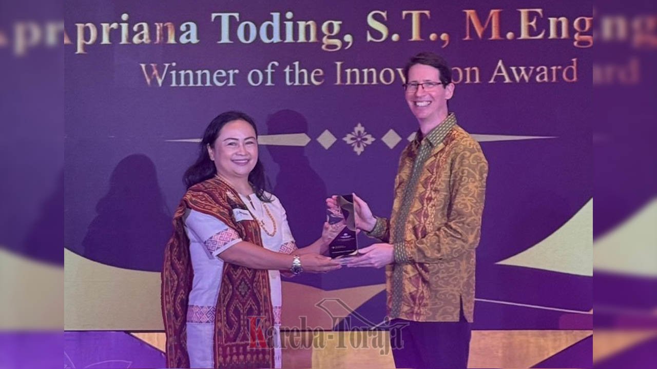 Prof. Apriana Toding Dapat Penghargaan Innovation Award Pada Australia Alumi Award 2026
