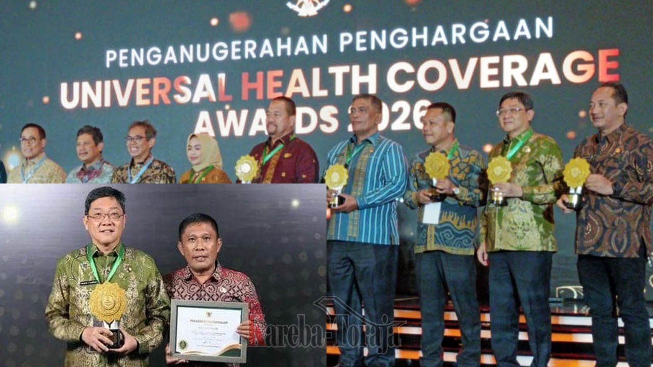 Kepesertaan JKN Capai 98%, Toraja Utara Raih Penghargaan UHC Award 2026 Kategori Pratama