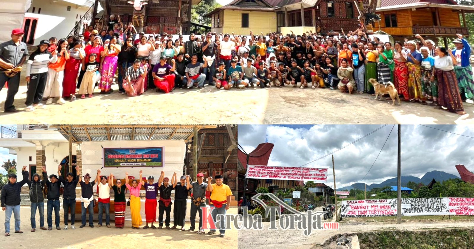 Tolak Gheotermal, Masyarakat Bittuang Gelar Kombongan Kalua’