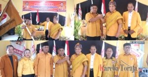 Ferinto Delo’ Rupang Terpilih Ketua DPC Partai Hanura Tana Toraja