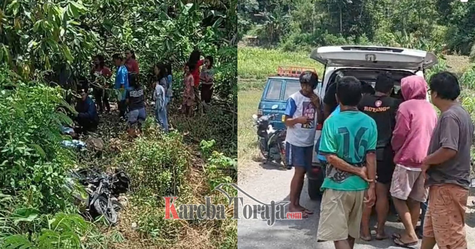 Hendak Berwisata ke Ollon, 1 Keluarga Alami Laka Lantas di Buakayu, 1 Meninggal Dunia