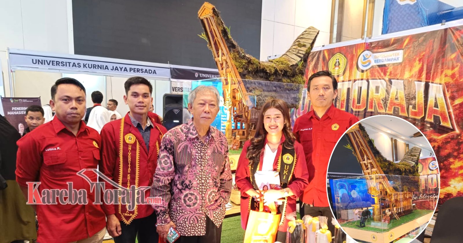 Kampanyekan Pelestarian Tongkonan, UKI Toraja Raih “The Best Service & Education” di Expo LLDIKTI Wilayah IX 2026