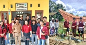 Mahasiswa KKN UKI Toraja Perkuat Literasi Matematika Masyarakat Kelurahan Manggau Melalui Pembuatan Komposter Sederhana