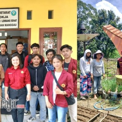 Mahasiswa KKN UKI Toraja Perkuat Literasi Matematika Masyarakat Kelurahan Manggau Melalui Pembuatan Komposter Sederhana