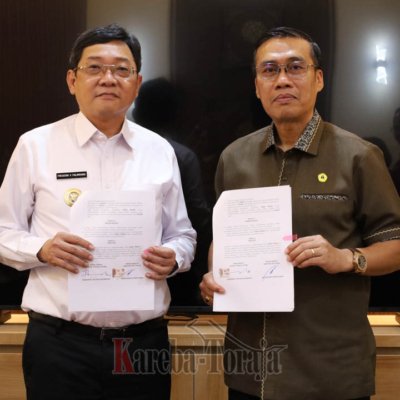 UKI Toraja Teken Kerja Sama dengan Pemkab Toraja Utara Tekait Beasiswa, Penelitian, dan Pengembangan Kelembagaan