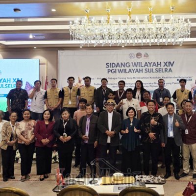 Pdt Metris Terpilih Ketua Umum MPH,  Begini Susunan Pengurus MPH, BPP, dan MP PGI Wilayah Sulselra, Periode 2026-2031