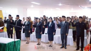 Untuk Ketiga Kalinya, Bupati Toraja Utara Lantik Pejabat, Ini Nama-nama Mereka