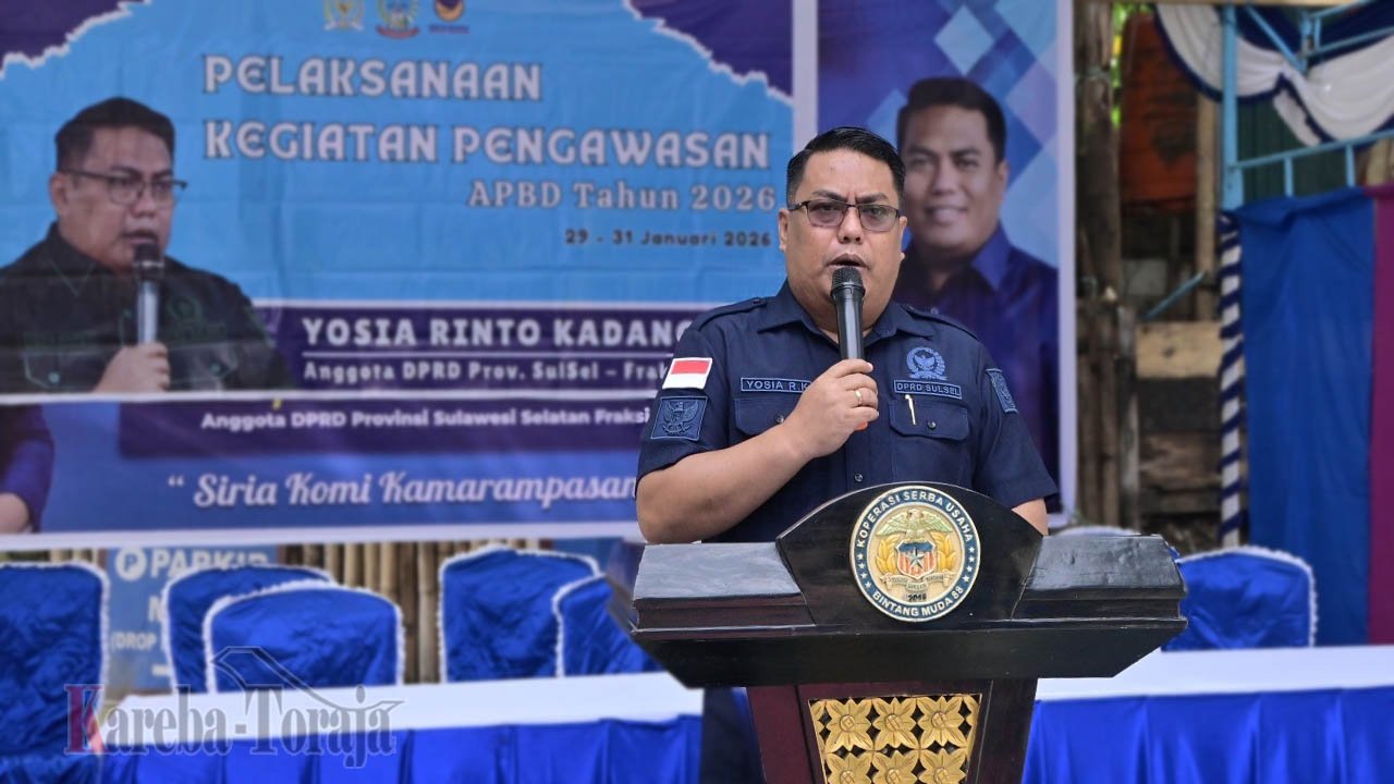 Legislator Sulsel, Yosia Rinto Kadang Lakukan Pengawasan Penggunaan APBD di SMK Bintang Muda Sehati