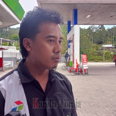 Tak Terima Ditegur, Diduga Sopir Pelansir BBM di SPBU Minanga Tantang Babinsa