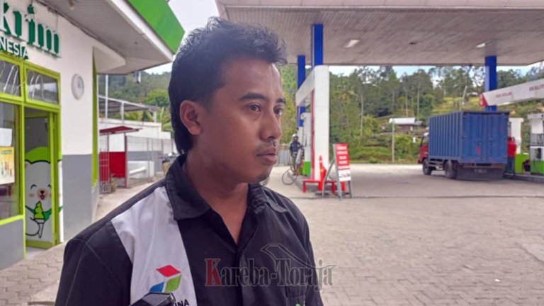 Tak Terima Ditegur, Diduga Sopir Pelansir BBM di SPBU Minanga Tantang Babinsa