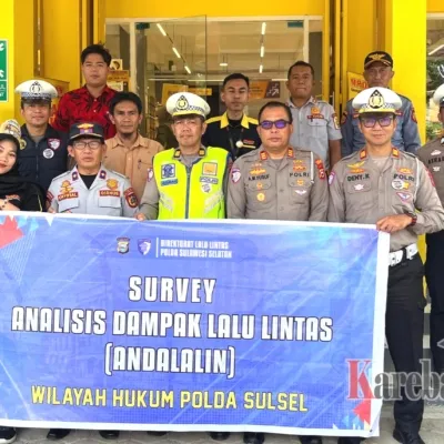 Ditlantas Polda Sulsel Survey Andalalin di Tana Toraja, Sejumlah Bangunan Tak Penuhi Standar